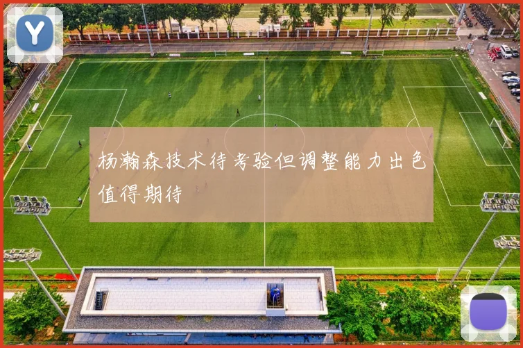 杨瀚森技术待考验但调整能力出色值得期待